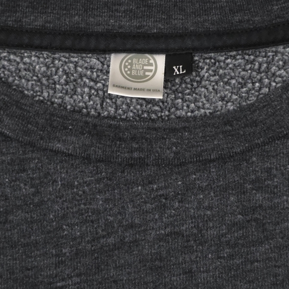 Blade + Blue Charcoal Crewneck Sweater - Picture 3 of 4